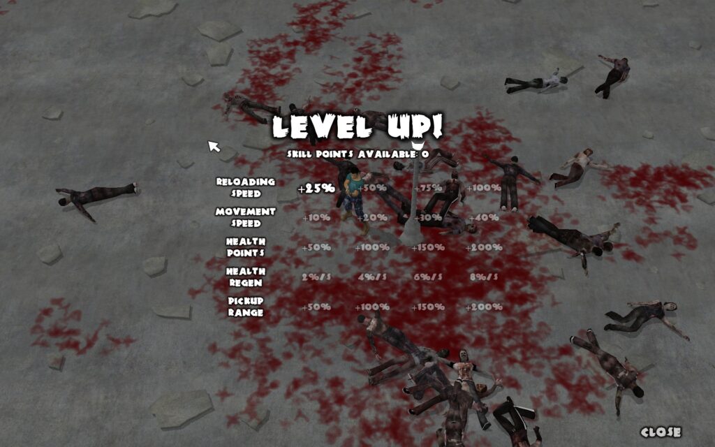Yet Another Zombie Defense Skills
