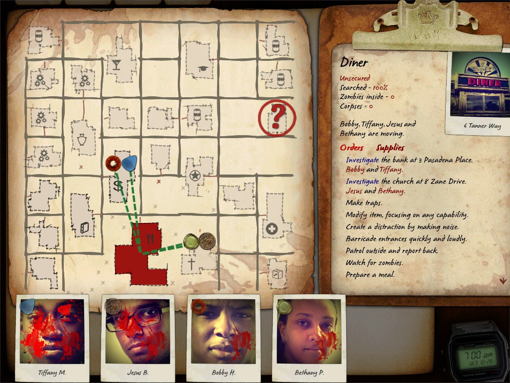 Zafehouse Diaries Map