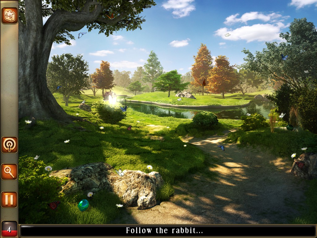 Follow the white rabbit