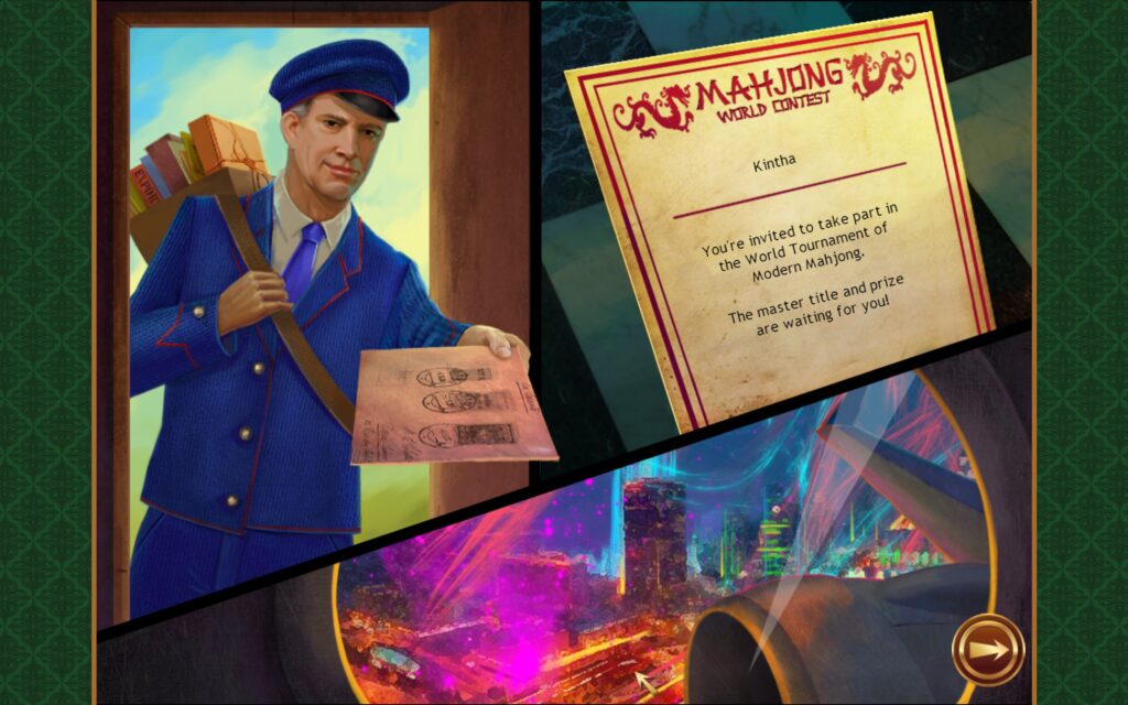 Mahjong World Contest (麻将) Comic