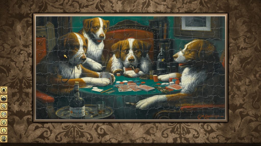 Dogs Playing Poker