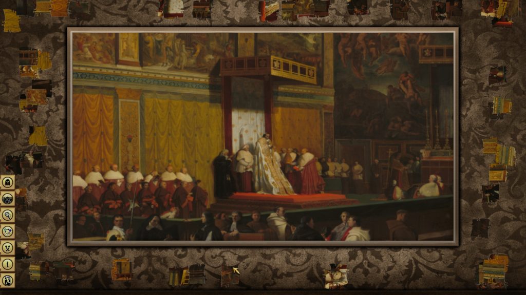 Pope Pius VII in the Sistine Chapel